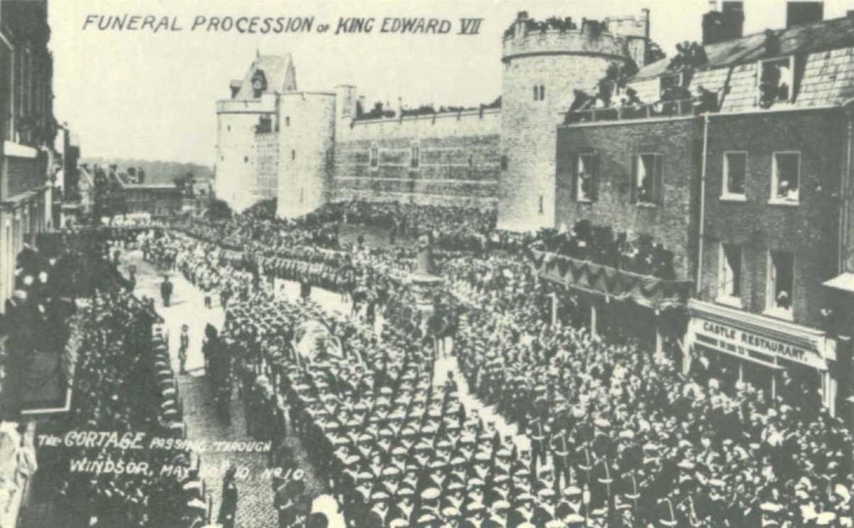 king edward windsor 1Vintage 1880s 1900s A4 Photo Print