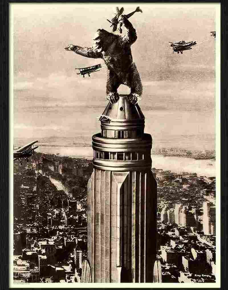king kong Advert A4 Photo Print