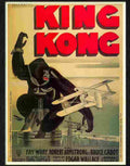 king kong horror movie poster Advert A4 Photo Print