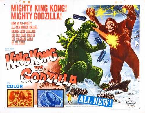 king kong vs godzilla  05 film star poster A4 Photo Print
