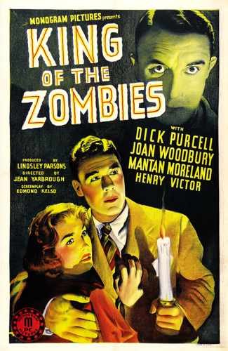 king of zombies  01 film star poster A4 Photo Print