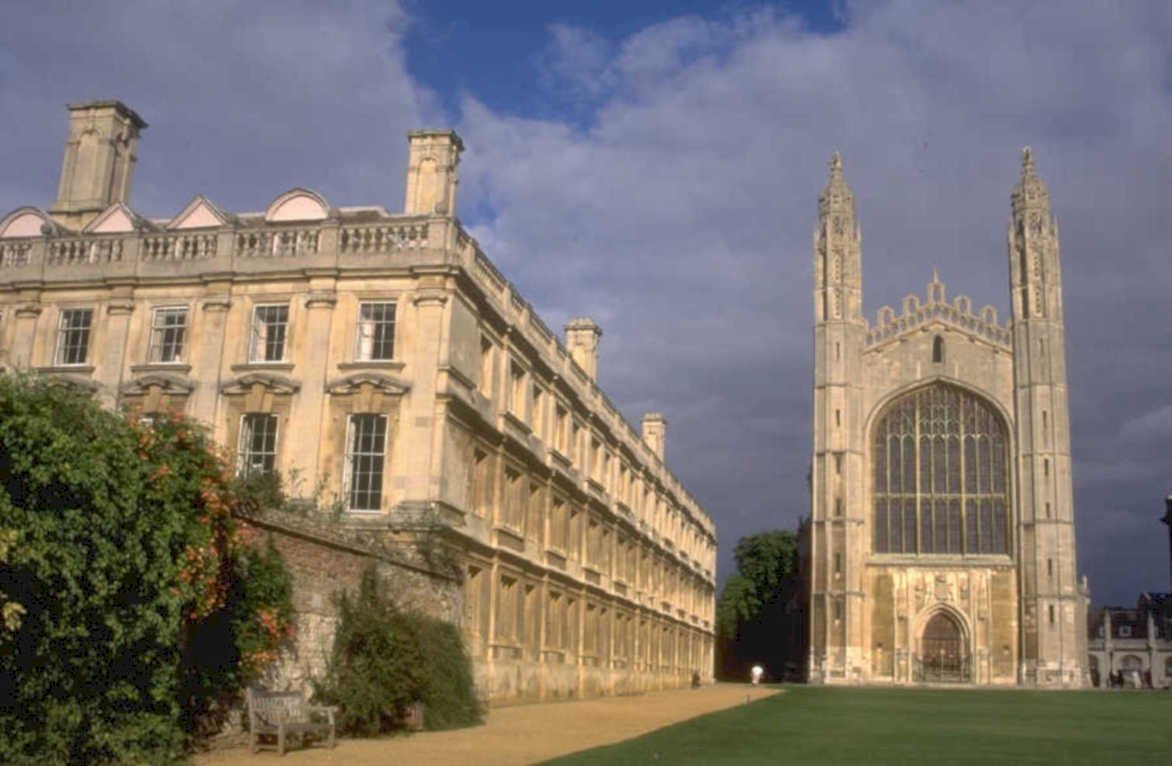kings college chapel 2 1980s 1990s A4 Photo Print