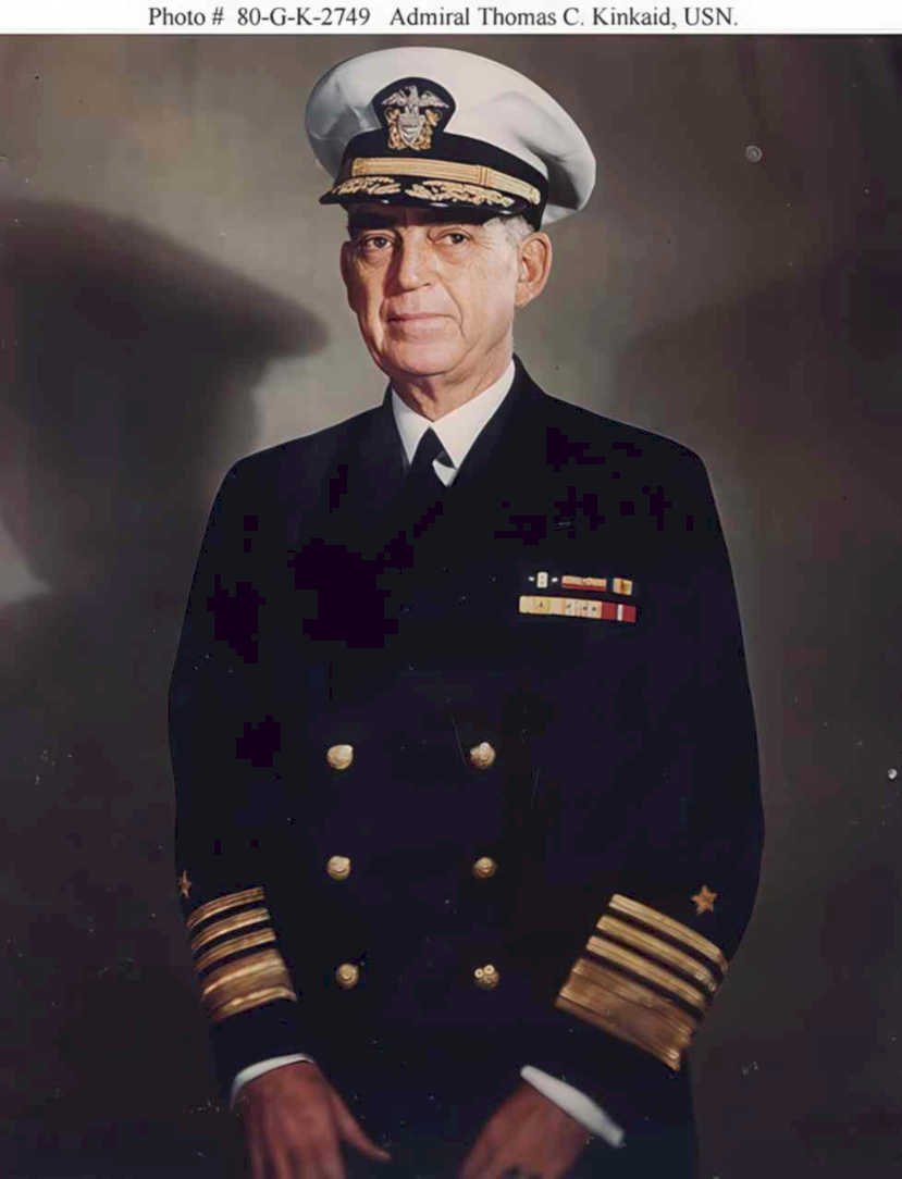 kinkaid navy portrait Vintage world war A4 Photo Print