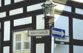 kinkelstein street sign Vintage A4 Photo Print