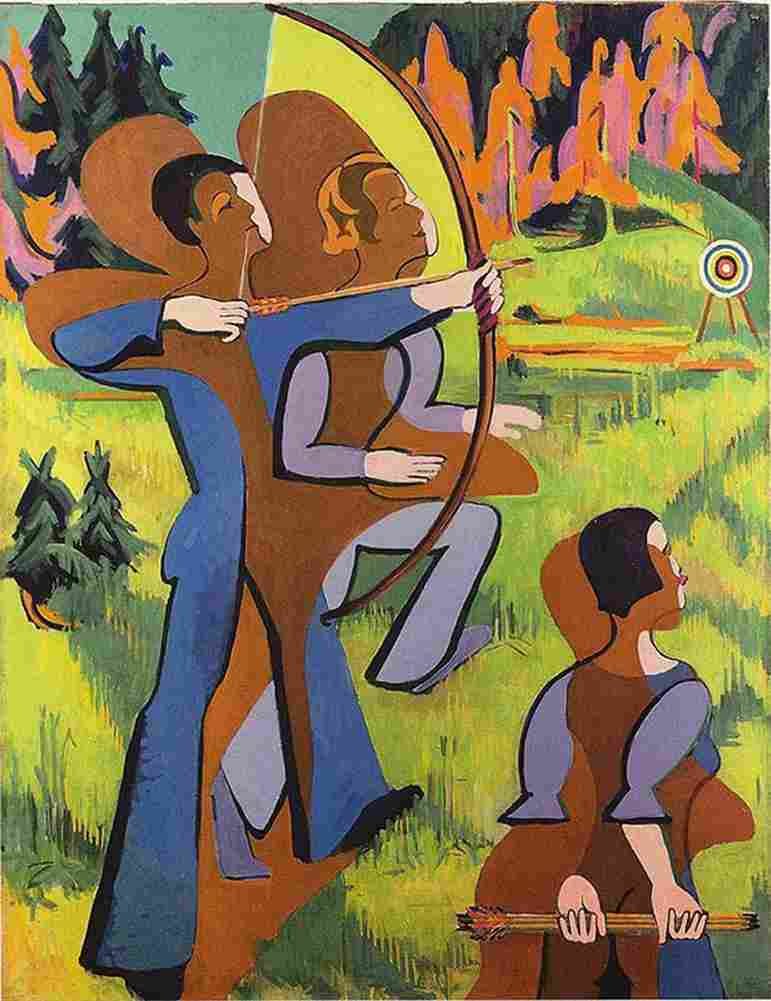 kirc Archers Art A4 Photo Print