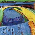 kirc Bridge on the Priessnitzmundung Art A4 Photo Print