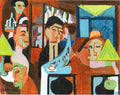 kirc Cafe in Davos Art A4 Photo Print
