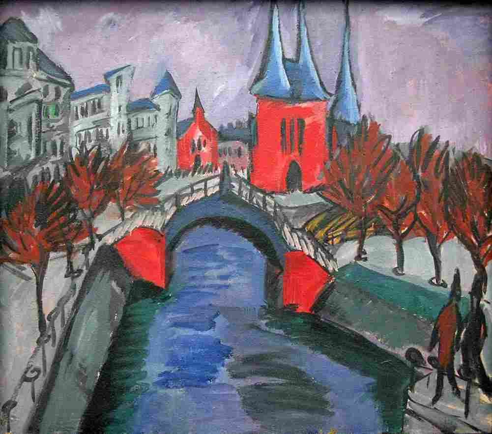 kirc Elisabethufer Art A4 Photo Print