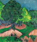 kirc Landscape with Chestnut Tree Art A4 Photo Print