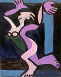 kirc dancing woman Art A4 Photo Print