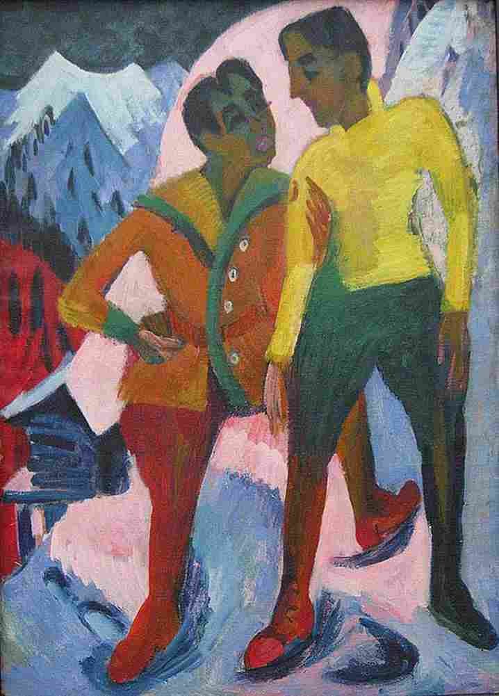 kirc two brothers Art A4 Photo Print