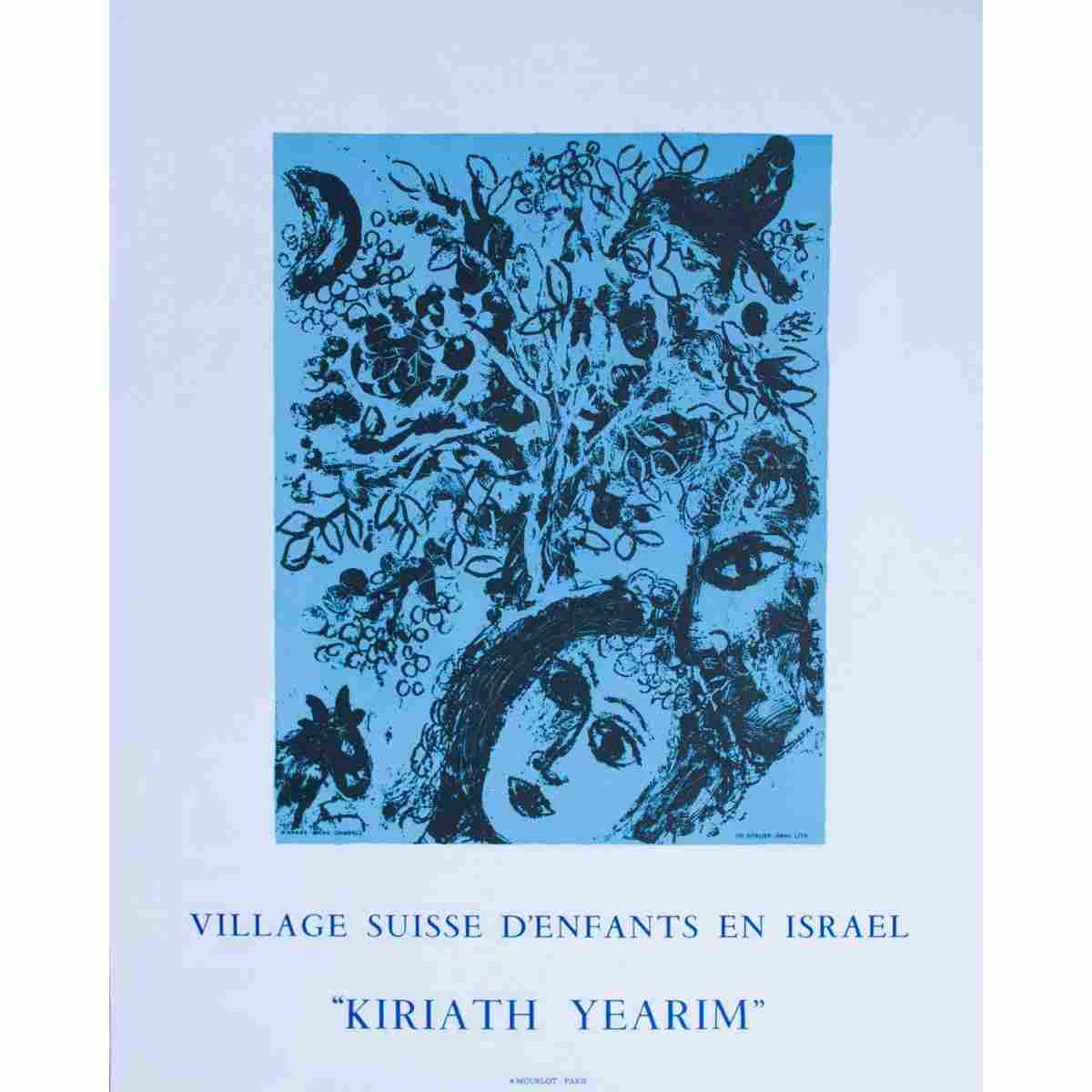 kiriath yearim marc chagall 1971 2 Advert A4 Photo Print