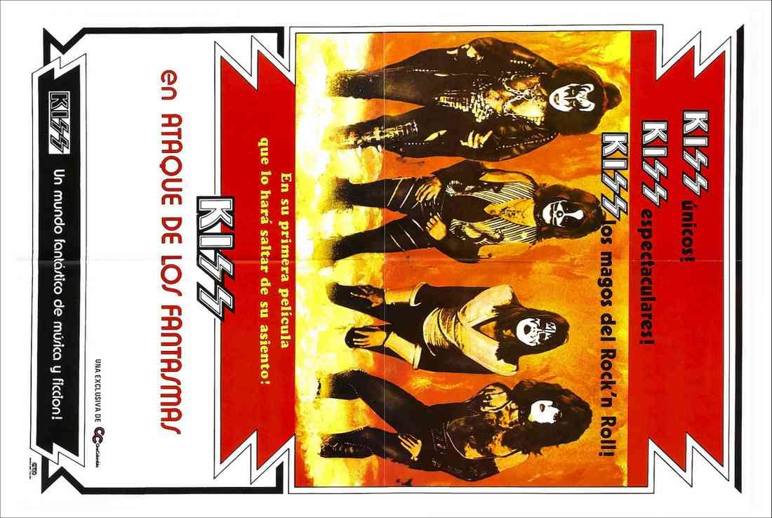kiss meets phantom of park poster 01 A4 Photo Print