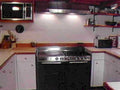 kitchen galley shelves1980s 1990s A4 Photo Print