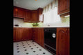 kitchen interior 1980s A4 Photo Print