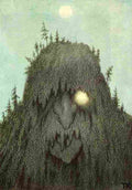 kitt Forest Troll Art A4 Photo Print