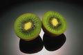 kiwi halves slices A4 Photo Print