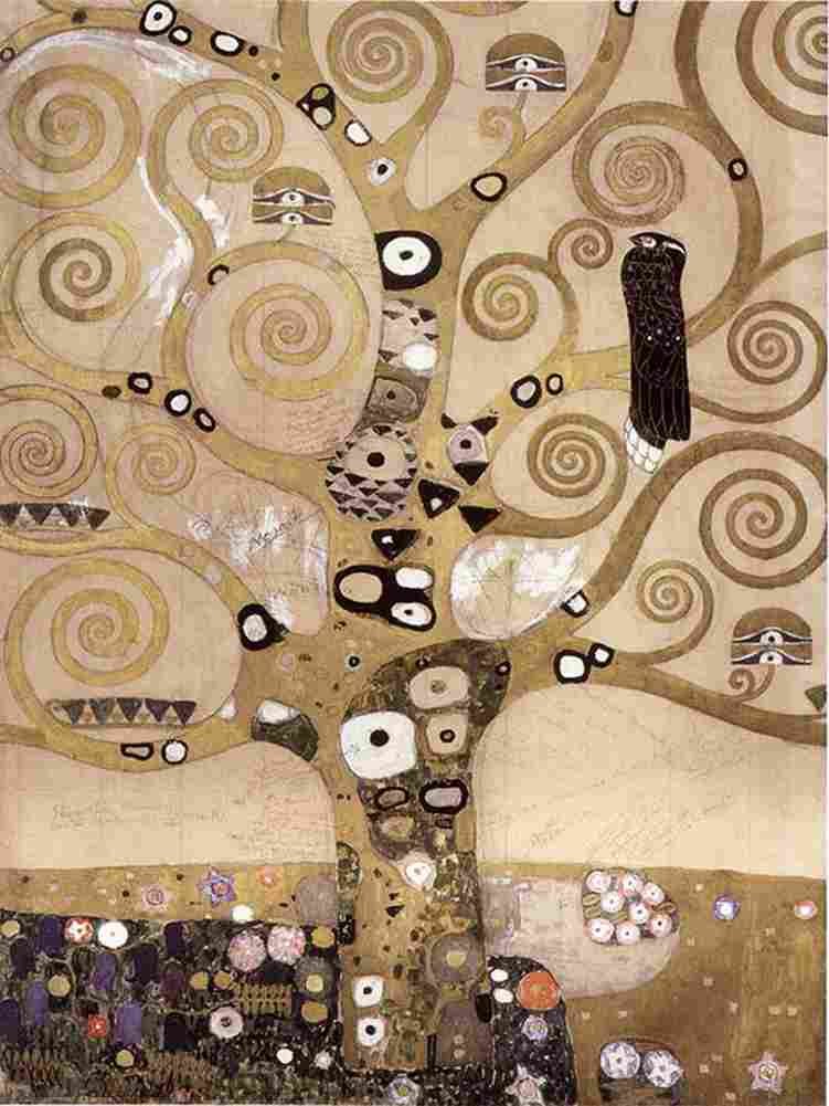 kl The Tree of Life Art A4 Photo Print