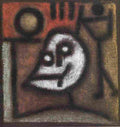 klee Death and Fire Art A4 Photo Print