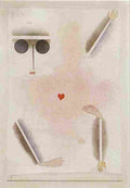 klee Has Head Hand Foot and Heart Art A4 Photo Print
