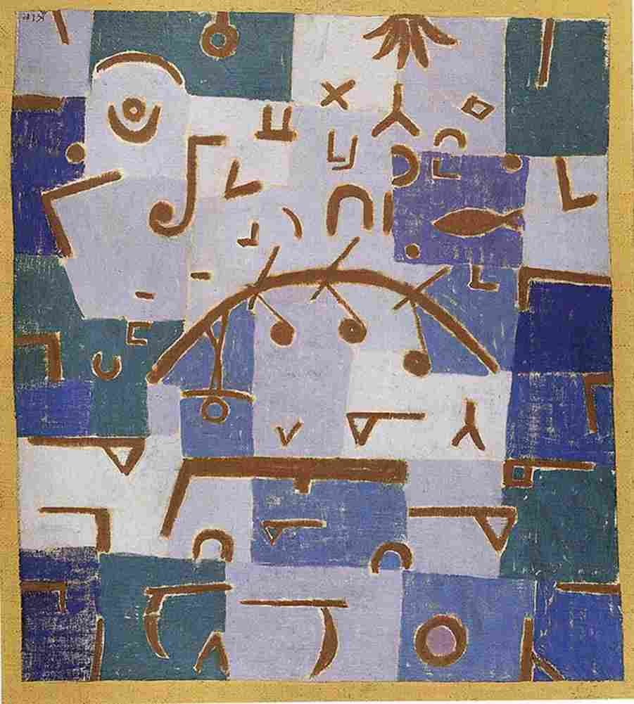 klee Legend of the Nile Art A4 Photo Print