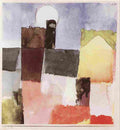 klee Moonrise Art A4 Photo Print