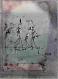 klee Twittering Machine Art A4 Photo Print