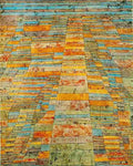 klee highways and Byways Art A4 Photo Print
