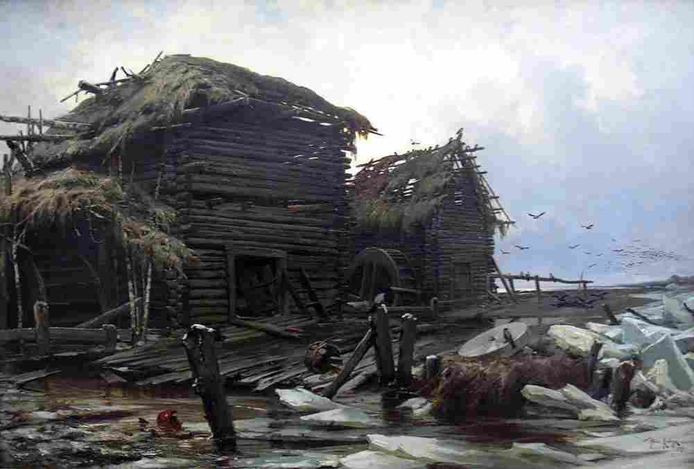 klever julius abandoned mill Art A4 Photo Print