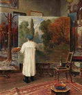 klever julius julius klever in his studio Art A4 Photo Print