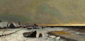klever julius winter landscape Art A4 Photo Print