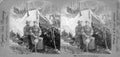 klondike men tent Vintage world war A4 Photo Print