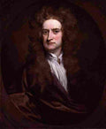 kne Sir Isaac Newton Art A4 Photo Print