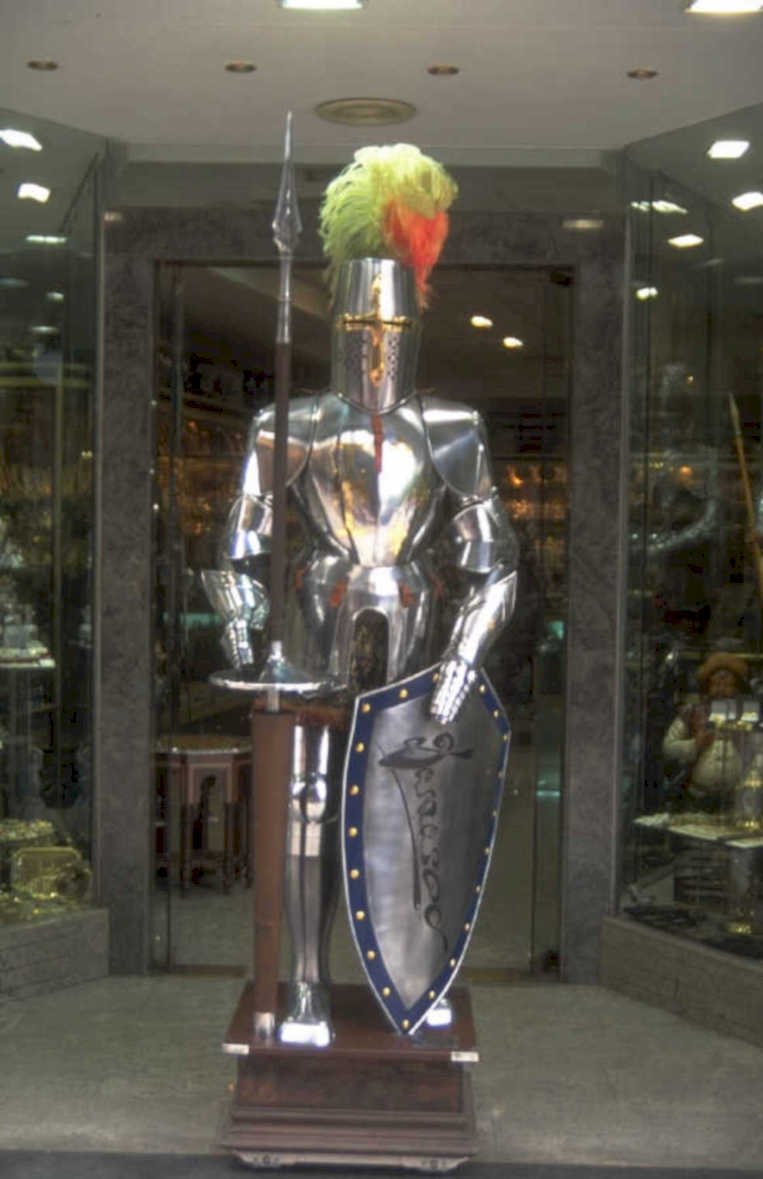 knight armor jeromeo 1980s 1990s A4 Photo Print
