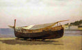 kobke Boat dragged on Shore Art A4 Photo Print