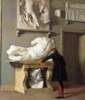 kobke Plaster Cast Collection at Charlottenborg Palace Art A4 Photo Print
