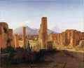 kobke The Forum Pompeii Art A4 Photo Print