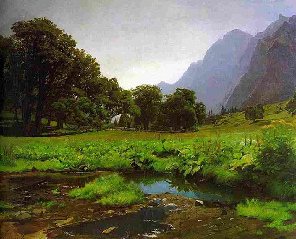 koller rudolf the richisau Art A4 Photo Print