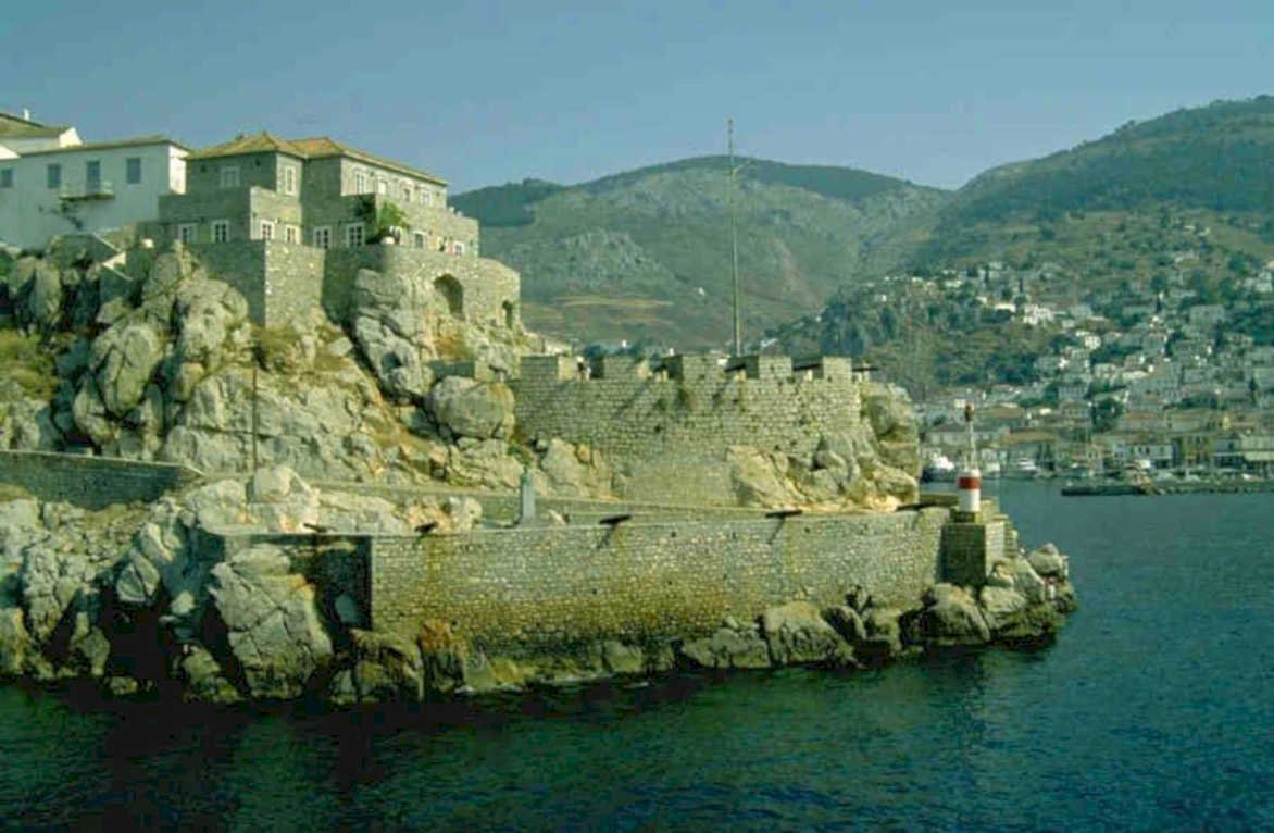 koroni fortress view 1980s 1990s A4 Photo Print