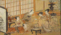 koryusai Tea Ceremony Art A4 Photo Print