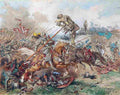 koss Cherubin Gniewosz in the Battle of Suceava Art A4 Photo Print