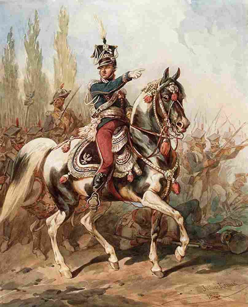 koss General Jan Henryk Dabrowski Art A4 Photo Print