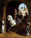 koss Jan Henryk Dabrowski Entering Rome Art A4 Photo Print