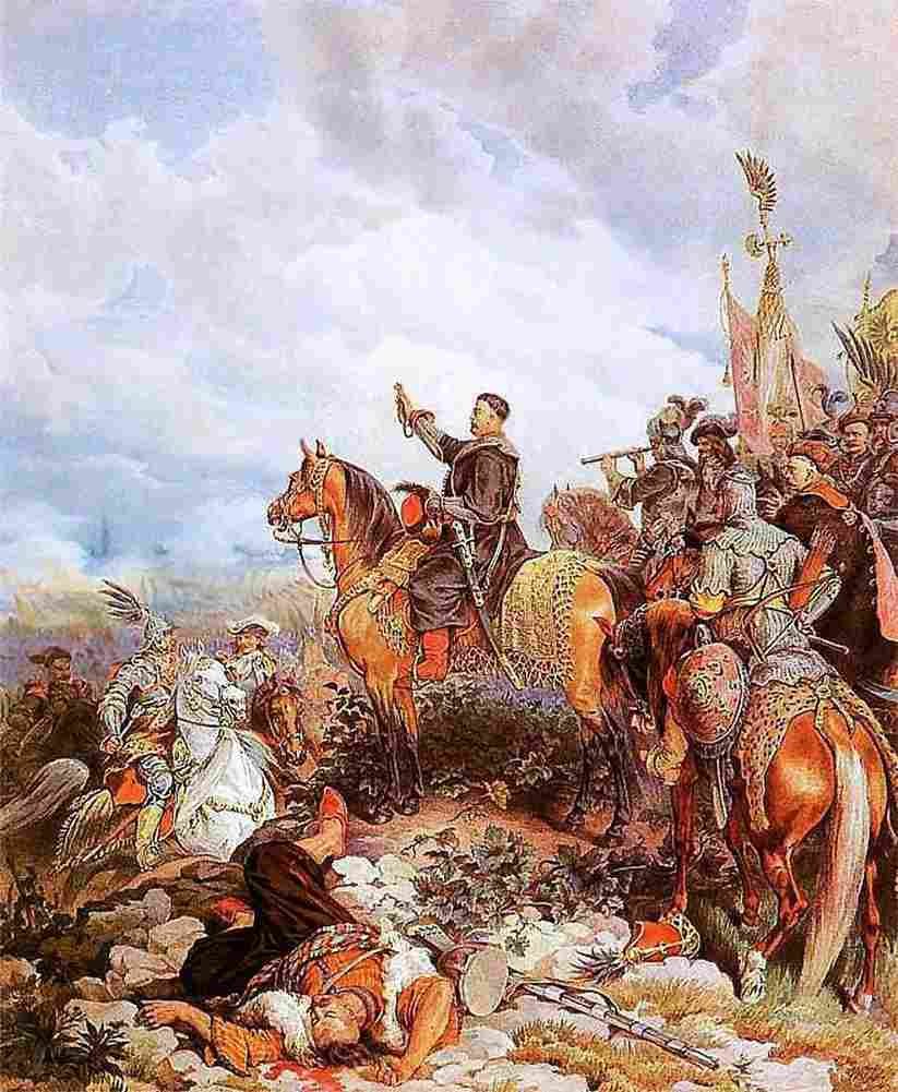koss King John III Sobieski Blessing Polish attack on Turks in Vienna Art A4 Photo Print