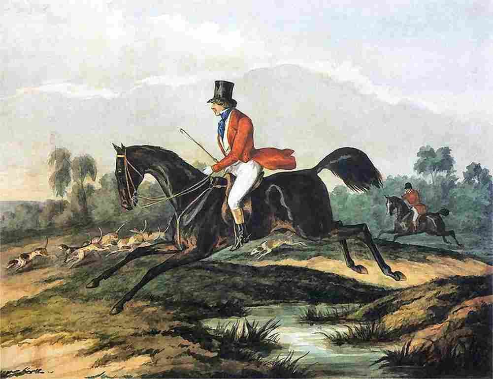 koss Maurice Potocki Hunting Art A4 Photo Print