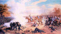 koss Rodakowski Attacks Italian Bersaglierii During the Battle of Custozza Art A4 Photo Print