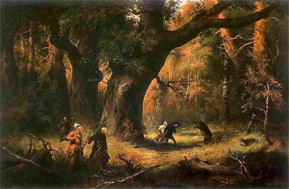 kost Hunting Art A4 Photo Print