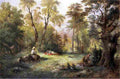 kost Mushroom Picking Art A4 Photo Print