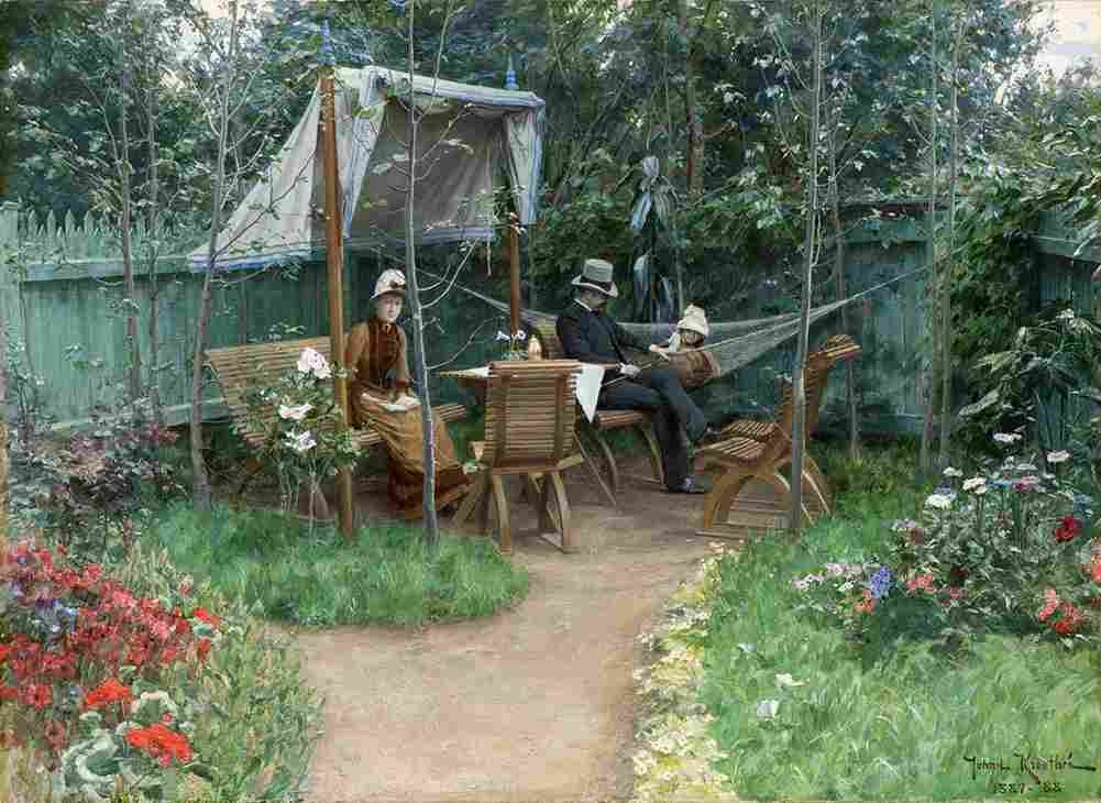 krou Army Surgeon Ernst Boman and Family Art A4 Photo Print