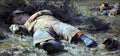 krou Sleeping Boy Art A4 Photo Print